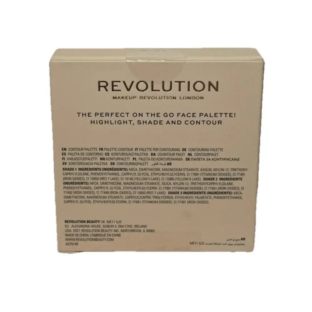 Makeup Revolution London Contour Powder Compact Fair 0.24 oz Palette NIB0